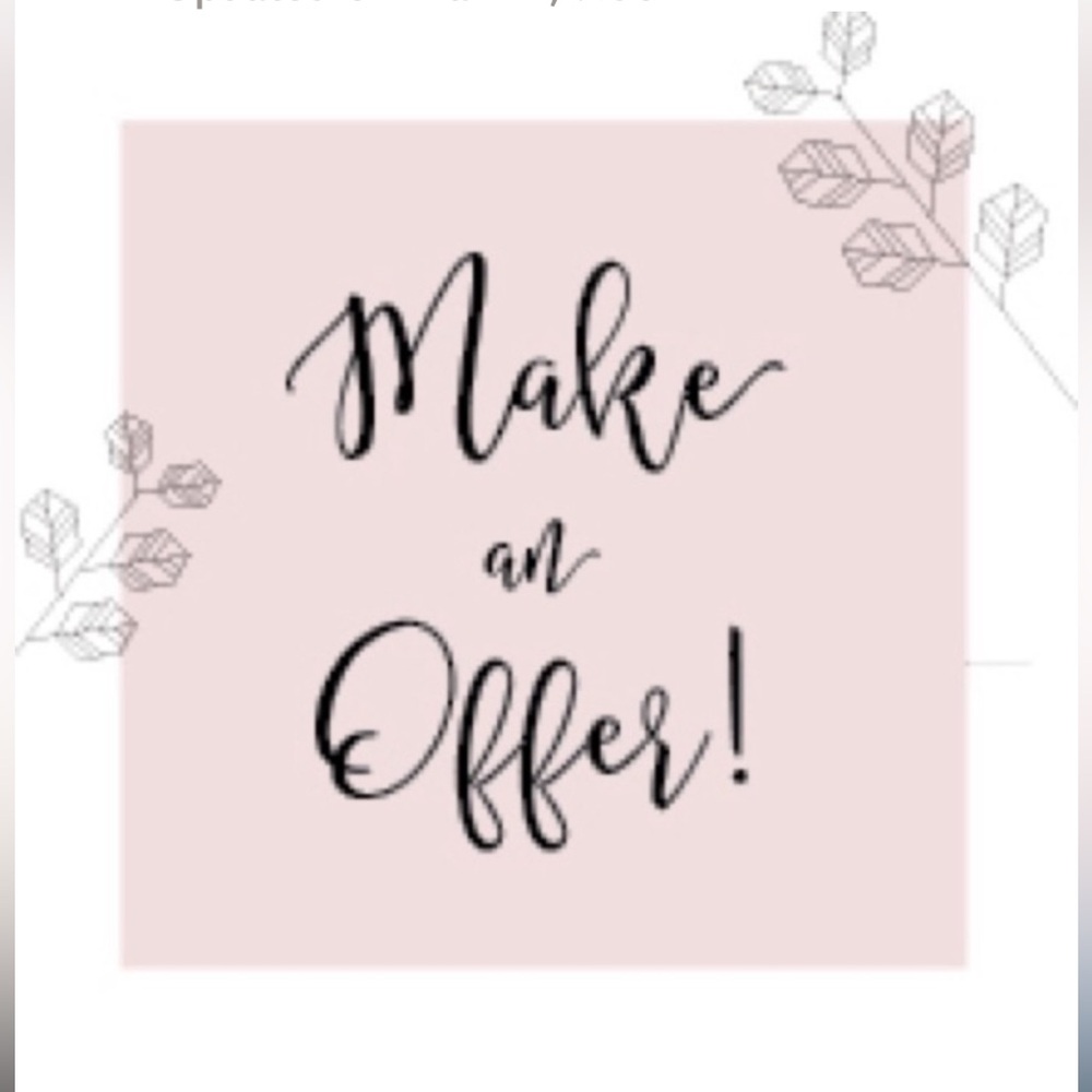 Prices are negotiable 💗💕